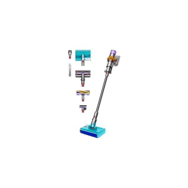 Dyson Vacuum cleaner V15s Detect Submarine Washing Nikkel, Gul