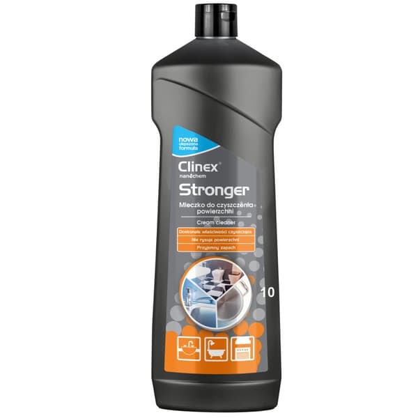 CLINEX Stronger 750ML mjölk för rengöring av stålglasyr av storköksutrustning
