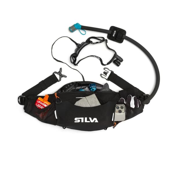 SILVA RACE BELT 4, midjeväska islolerat vätskesystem termobelt ländskidåkning