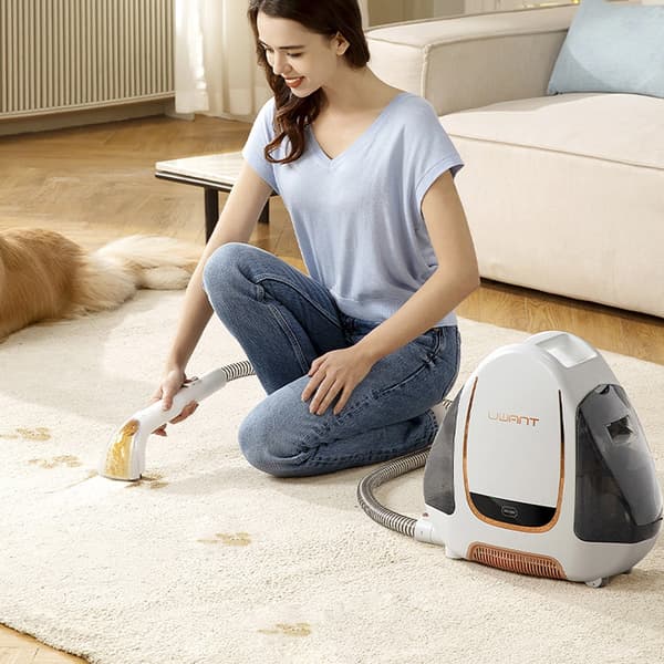 UWANT B100-S Tekstiilipesuri 12000Pa 450W - Suuret vesisäiliöt - Valkoinen