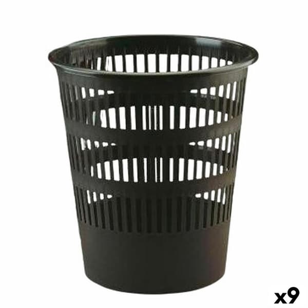 Papperskorg Faibo Multicolour polypropen 12 L (9 antal)