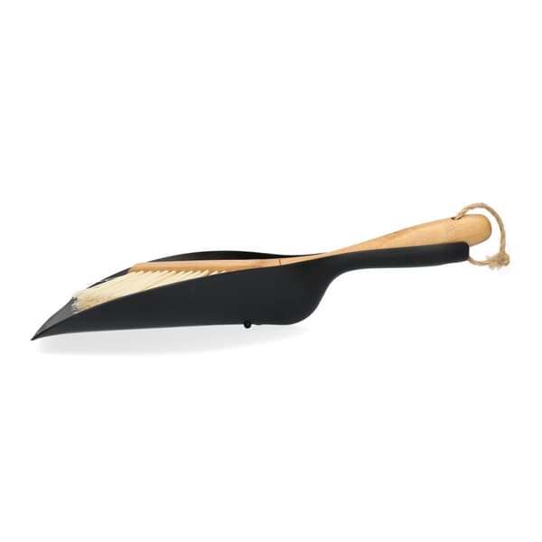 Kvast | BAMBU | och en stor svart skopa | 35x26cm | 968147