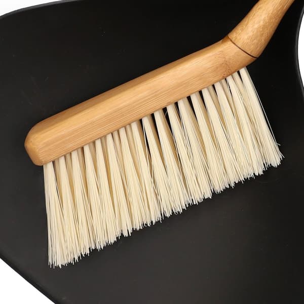 Kvast | BAMBU | och en stor svart skopa | 35x26cm | 968147