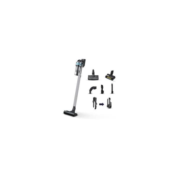 Samsung Vacuum Cleaner Jet 75 VS20B75AGR1 200w Silver Sort, Mintfarve