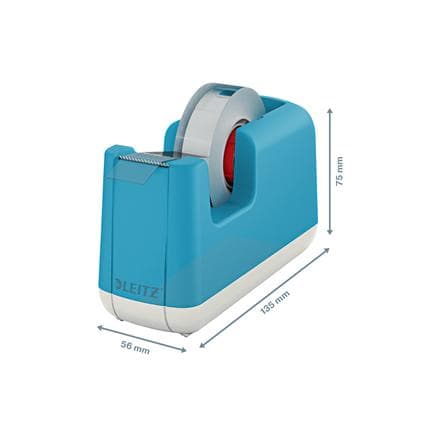Leitz borddispenser Cozy 53670061 ABS blå + klæbende tape (53670061)