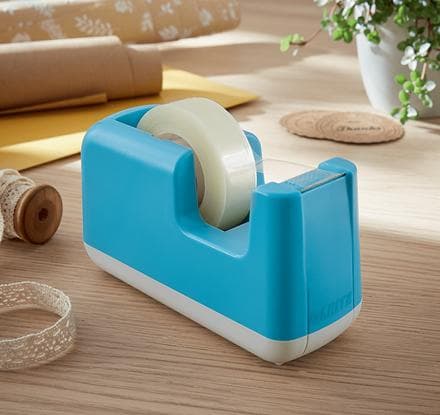 Leitz borddispenser Cozy 53670061 ABS blå + klæbende tape (53670061)
