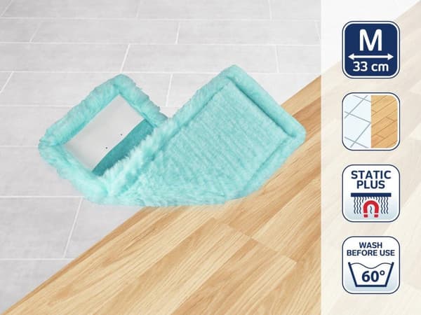 Leifheit Clean Twist kansi Tarranauhapyyhin M Ergo - 33 cm - staattinen plus