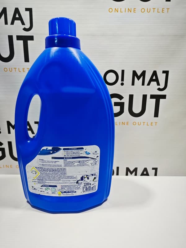 Skriftlig vaskemiddeltilsætningsstof 2200ml 2,2l importeret fra Italien