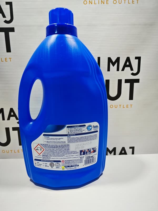 Skriftlig vaskemiddeltilsætningsstof 2200ml 2,2l importeret fra Italien