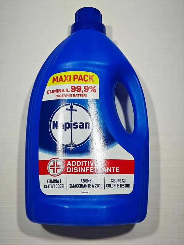 Skriftlig vaskemiddeltilsætningsstof 2200ml 2,2l importeret fra Italien