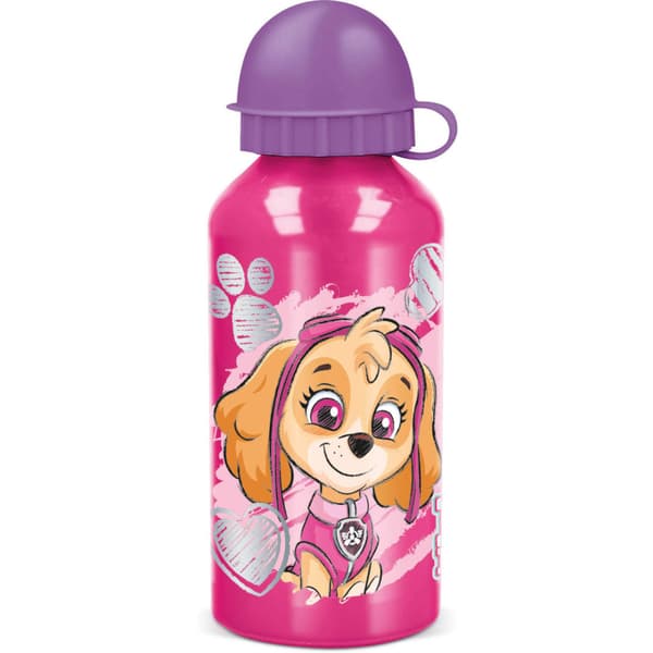 Nickelodeon Paw Patrol SKYE 74534 Vattenflaska Dricksflaska Aluminium 40cl ROSA