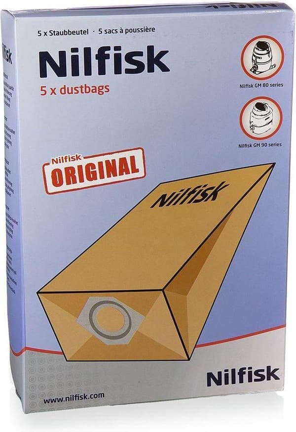 GM80 GM90 sarja Paperipölypussit 5 kpl