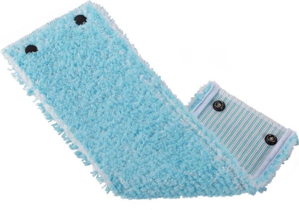 Leifheit Clean Twist M / Combi Clean M ersättningsduk för golvtorkare med tryckknappar - Super Soft – 33 cm