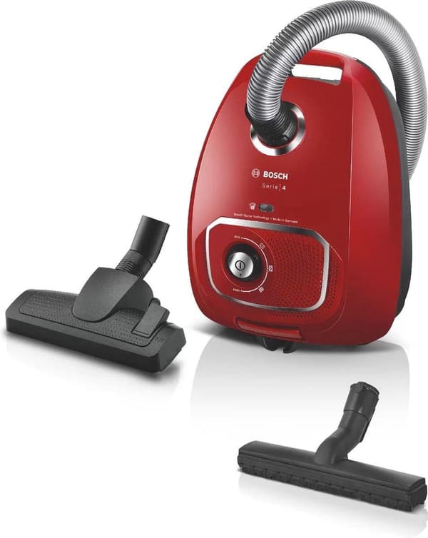 Bosch Series 4 BGD38RD1H Støvsuger 4 L Tromle Vacuum Dry 600 W støvpose (BGD38RD1H)
