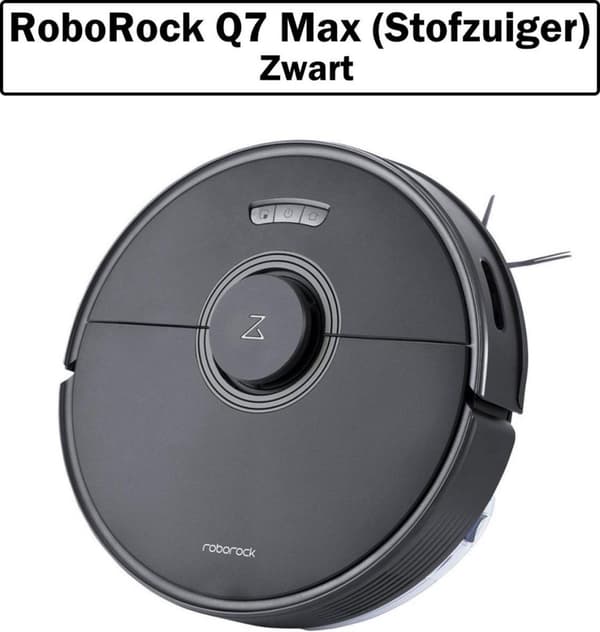 Xiaomi Roborock Q7 Max Robotdammsugare med moppfunktion - Svart