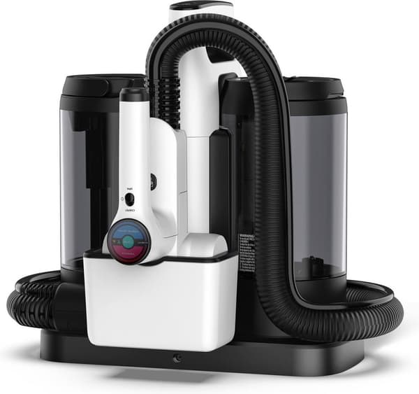 Tineco - CARPET ONE SPOT pletrens - Genopladelig - Smart Sort, Hvid