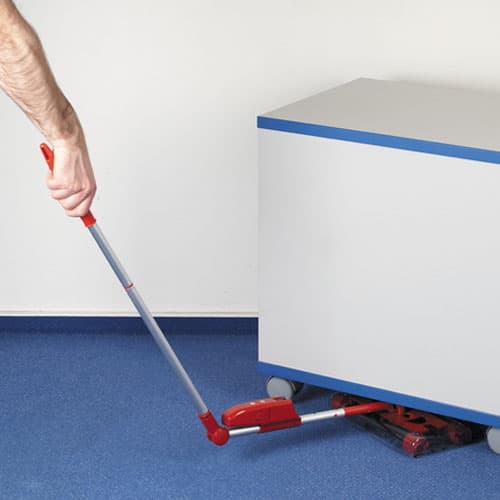 King Sweeper "Paszczak" dammsugare med batteri - supertom!