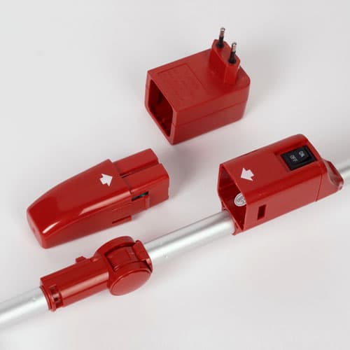 King Sweeper "Paszczak" dammsugare med batteri - supertom!