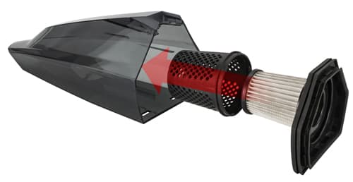 Turbo Vac 2-i-1 upprättstående dammsugare