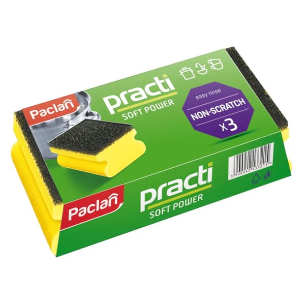 Tiskisienet 3 kpl SOFT POWER Paclan Practi