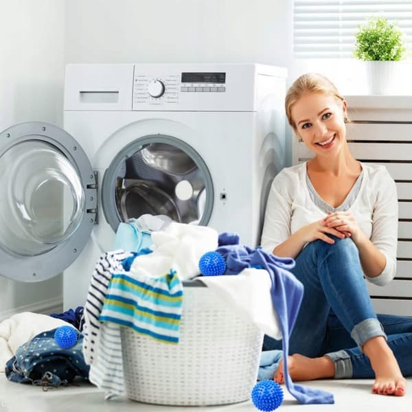 PESUPALLOT HIUSTENPESUKONEILLE HUHTELUAINEET 4 KPL NUKKAUTUMATTOMAT PALLOT