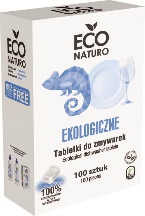 Opvaskemaskinetabletter 100 stk. / EcoNaturo