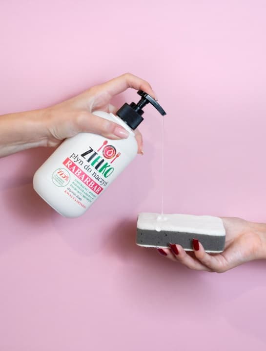Rabarber diskmedel 500ml / GRÖN