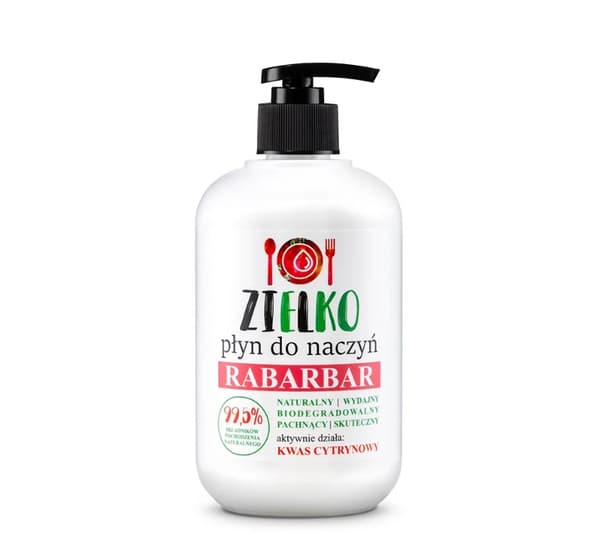 Rabarber diskmedel 500ml / GRÖN
