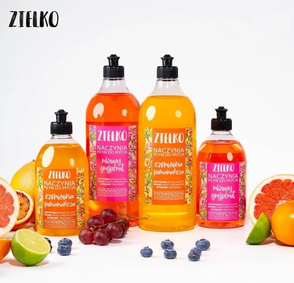 Rosa grapefrukt diskmedel 500ml / GRÖN