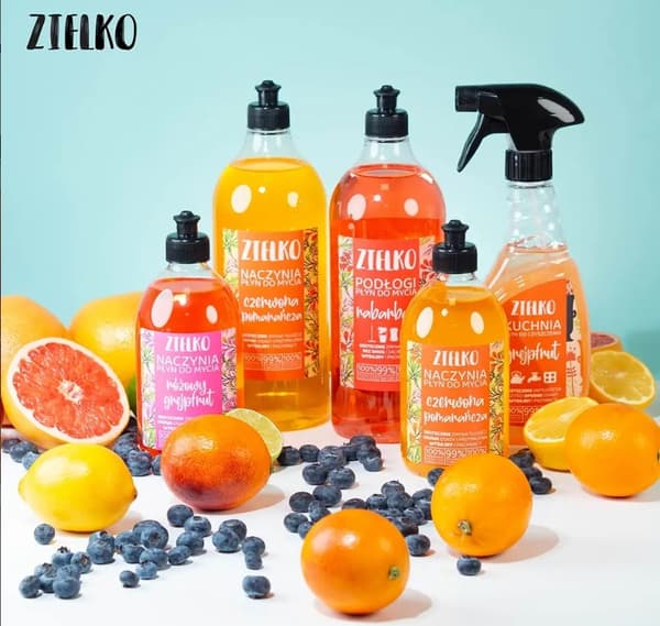 Rabarber gulvrens 1000ml / GRØN