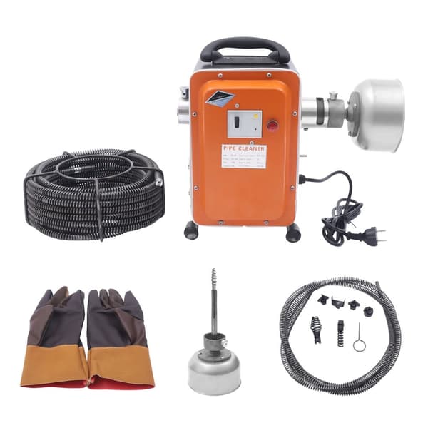 Elektrisk Avloppsrensare, 750W Effekt, 20-150mm Rördiameter,MULTI