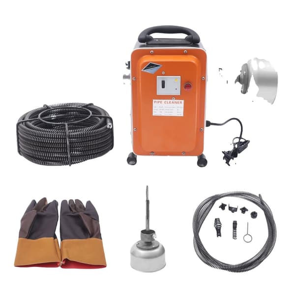 Elektrisk Avloppsrensare, 750W Effekt, 20-150mm Rördiameter,MULTI
