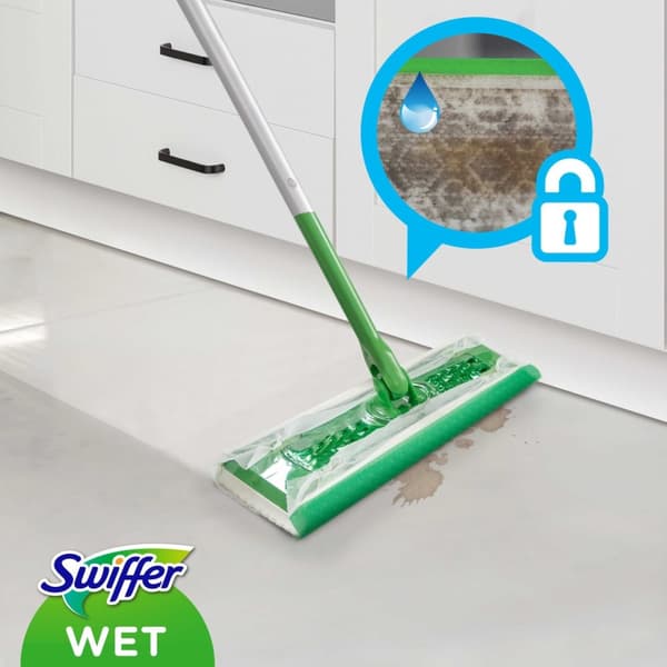 Swiffer Rengöringsdukar för golv, 10st fuktiga med citrusdoft