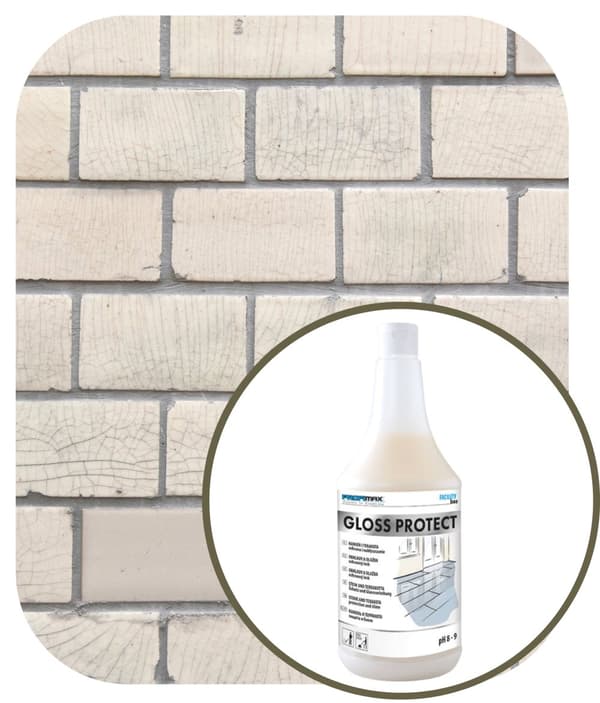 Glansskyddande sten. Terrakotta - glans 1l