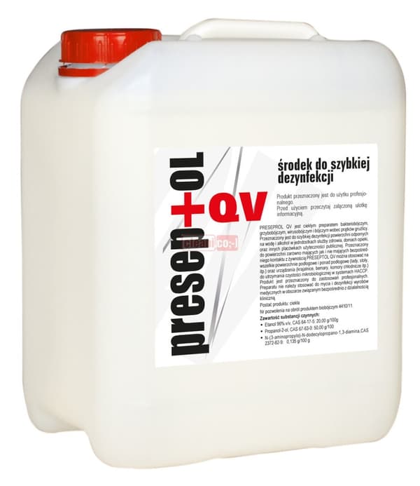 Preseptol QV 5l pintojen desinfiointiin