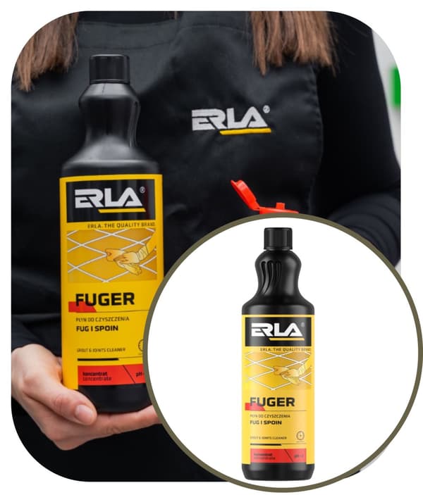 Vätska för rengöring av fogar och sprickor Fuger 1l ERLA