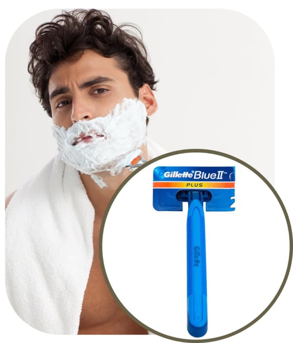 Gillette-partahöylä 1 kpl Blue II