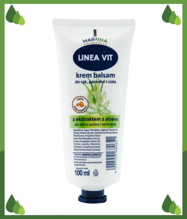 Linea Vit Creme 100 ml med aloe vera-ekstrakt
