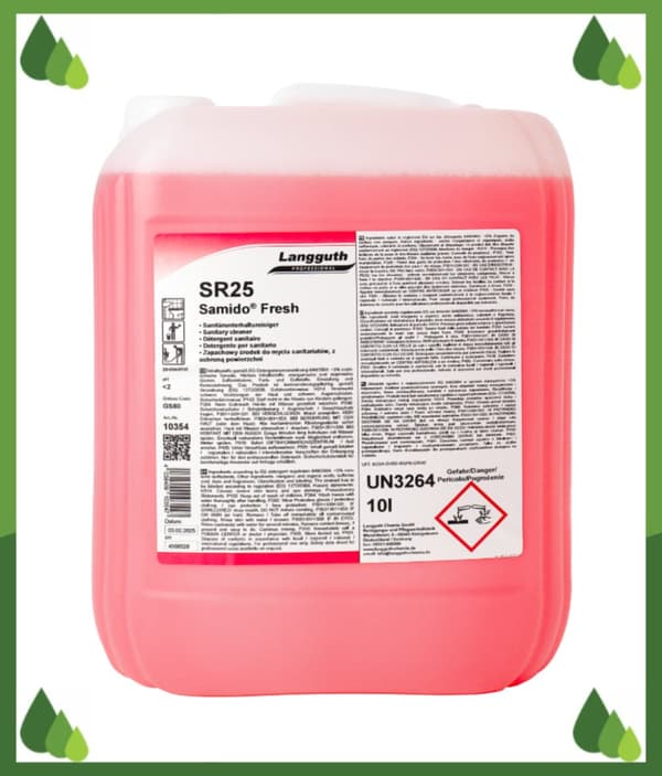 Daglig rengöring och avkalkning Samido Fresh 10l
