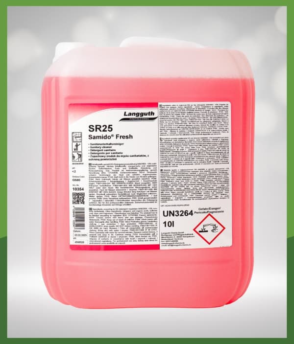 Daglig rengöring och avkalkning Samido Fresh 10l