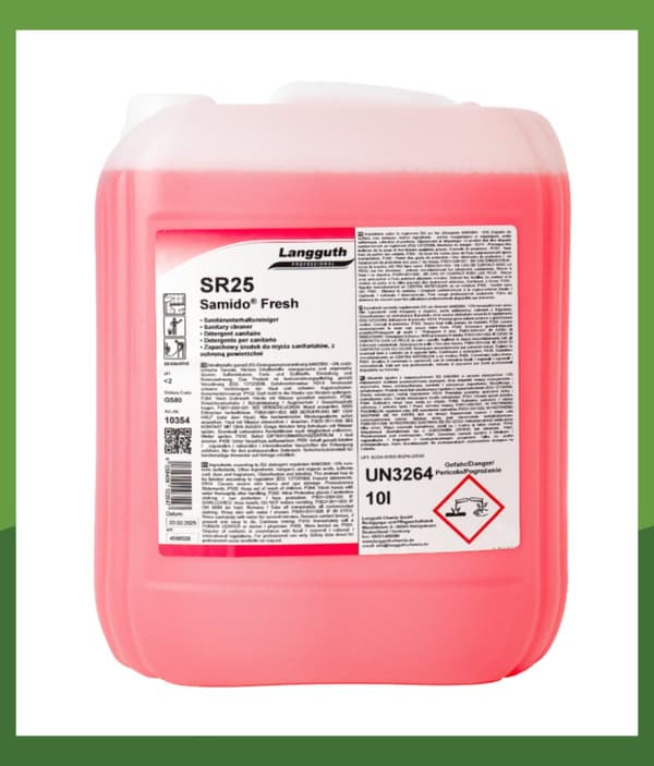 Daglig rengöring och avkalkning Samido Fresh 10l