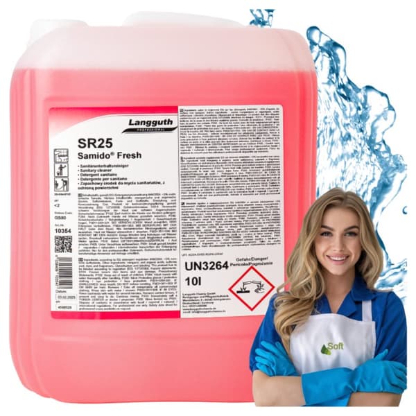 Daglig rengöring och avkalkning Samido Fresh 10l