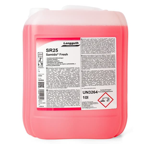 Daglig rengöring och avkalkning Samido Fresh 10l