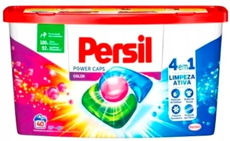 PERSIL POWER CAPS 4IN1 COLOR färgade tvättkapslar 40 st.