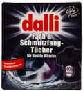 Miniatyrbild 1 av 8: Dalli Farb & Schmutz mörka tvättservetter för textil, svarta, 10 st.