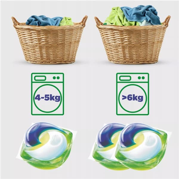ARIEL PODS COLOR ALLT-I-ETT VIT tvättkapslar 72 kapslar