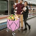 Miniatyrbild 3 av 4: Shoppingvagn, 66x46x94,5 cm, Rosa