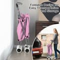 Miniatyrbild 4 av 4: Shoppingvagn, 66x46x94,5 cm, Rosa