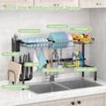 Miniatyrbillede 3 af 8: Over Sink Opvaskestativ, 53-99x30x53 cm, Sort