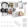 Miniatyrbild 4 av 8: Pegboard Kombinationskit, 12x12x0.6 tum, Vit